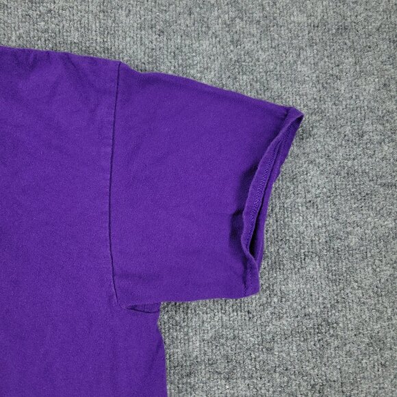 Basketball Shirt Men's Large Purple The Goat #24 Graphic Tee Short Sleeve Adult - Picture 4 of 12